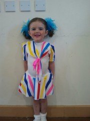 Abigail's first show